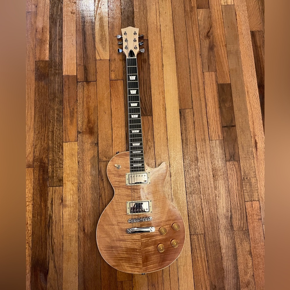 Custom built guitar